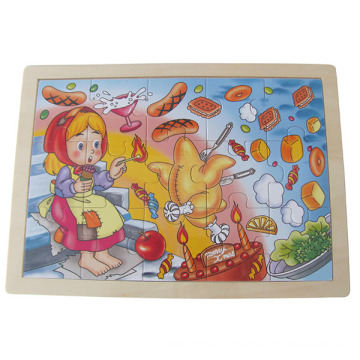 Educational Wooden Puzzle Learning Toy (34765)